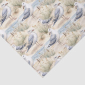 Watercolor Coastal Seagulls Seidenpapier (Ausschnitt)