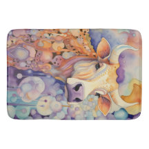 Watercolor Cow Bubbly Soft