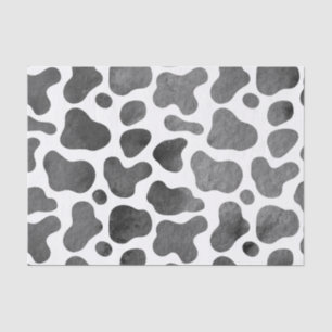 Watercolor Cow Print Geschenkverpackung Seidenpapier