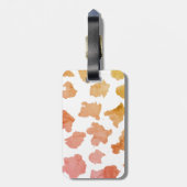 Watercolor Cow Skin Pattern Gepäckanhänger (Rückseite vertikal)