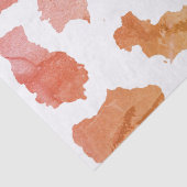 Watercolor Cow Skin Pattern Seidenpapier (Detail)