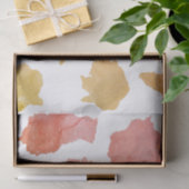 Watercolor Cow Skin Pattern Seidenpapier (Geschenk)