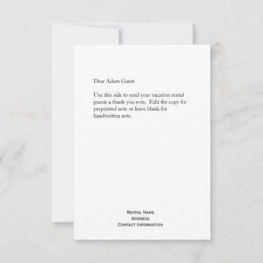 WATERCOLOR CRAB, STRANDSTADT, OZEAN CITY DANKE (Rückseite)