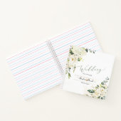 WATERCOLOR CREAMY ALABASTER ROSE WEDING PLANNER NOTIZBLOCK (Innenseite)
