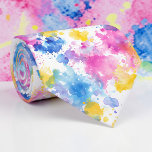 Watercolor Custom Necktie Krawatte<br><div class="desc">A beautiful and unique necktie featuring a delicate watercolor design. Perfect for adding a touch of sophistication and personality to any outfit. This custom tie makes a thoughtful gift for any occasion.</div>