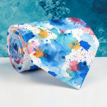 Watercolor Custom Necktie Krawatte<br><div class="desc">A beautiful and unique necktie featuring a delicate watercolor design. Perfect for adding a touch of sophistication and personality to any outfit. This custom tie makes a thoughtful gift for any occasion.</div>