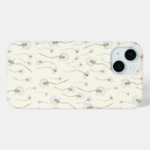 Watercolor Dandelion Flowers Seamless Pattern Case-Mate iPhone Hülle (Rückseite (Horizontal))