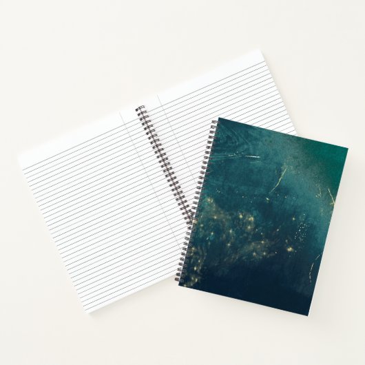 Watercolor Deep Ocean Notebook Notizblock (Innenseite)