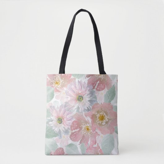 Watercolor delikate Blume. Tasche (Vorderseite)