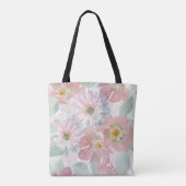 Watercolor delikate Blume. Tasche (Rückseite)