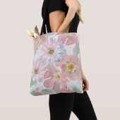 Watercolor delikate Blume. Tasche (Von Nahem)
