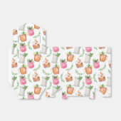 Watercolor Derby Day Mint Julep Drinks Geschenkschachtel (Ungefaltet)