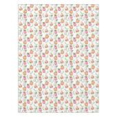 Watercolor Derby Day Mint Julep Drinks Tischdecke (Vorderseite)