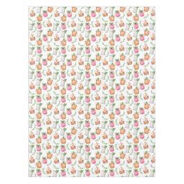 Watercolor Derby Day Mint Julep Drinks Tischdecke