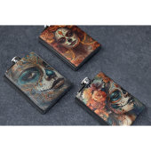 Watercolor Dia de los Muertos Catrina Flachmann