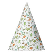 Watercolor Dinosaurier Birthday Partyhütchen (Links)