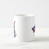 Watercolor Doberman Pinscher Kaffeetasse (Mittel)