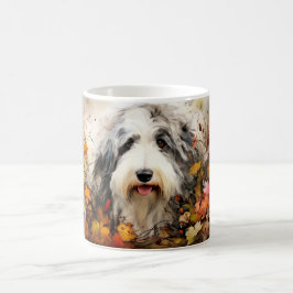 Watercolor Dog Mug Wrap Verwandlungstasse