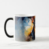 Watercolor Dog Mug Wrap Verwandlungstasse (Links)