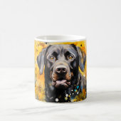Watercolor Dog Mug Wrap Verwandlungstasse (Mittel)