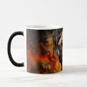 Watercolor Dog Mug Wrap Verwandlungstasse (Links)