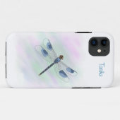 Watercolor Dragonfly Case-Mate iPhone Hülle (Rückseite (Horizontal))