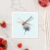 Watercolor Dragonfly Napkins Serviette (Beispiel)