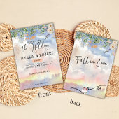 Watercolor Dream Wedding Einladung