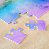 [Watercolor Dreams] Pastel Color Mosaic Butterfly Puzzle (Seite)