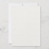 Watercolor Dubai UAE Hochzeit in Urlaubsort Save The Date (Rückseite)