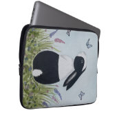Watercolor Dutch Bunny Rabbit Laptopschutzhülle (Vorne Rechts)