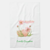 Watercolor Easter Egg Personalized Kitchen Towels Geschirrtuch (Vertikal)