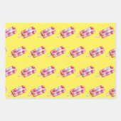 Watercolor-Eisverpackungspapier Geschenkpapier Set (Vorderseite 3)