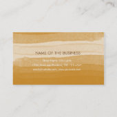 Watercolor-eleganter minimaler subtiler visitenkarte (Rückseite)