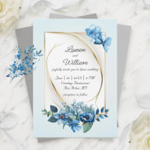 Watercolor Emery Floral Wedding