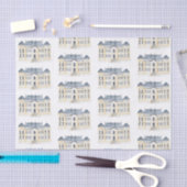 Watercolor English Manor Anwesen Wedding Seidenpapier (Handwerk)