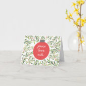 Watercolor Essenzielle Öle Business Holiday Karte (Gelbe Blume)