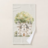 Watercolor Fairytale Princess Whimsical Badhandtuch Set (Handtuch)