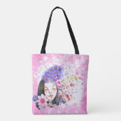 watercolor faith hope love tote bag tasche (Rückseite)