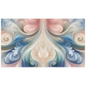 Watercolor Fantasy Floral Romantisches Muster Tischdecke (Vorderseite (Horizontal))