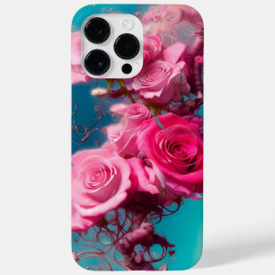 WATERCOLOR FANTASY PINK ROSES Case-Mate iPhone 14 PRO MAX HÜLLE