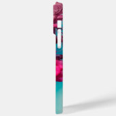 WATERCOLOR FANTASY PINK ROSES Case-Mate iPhone HÜLLE (Rückseite / Links)