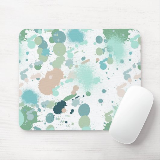 Watercolor-Farben-Spritzer Mousepad (Mit Mouse)