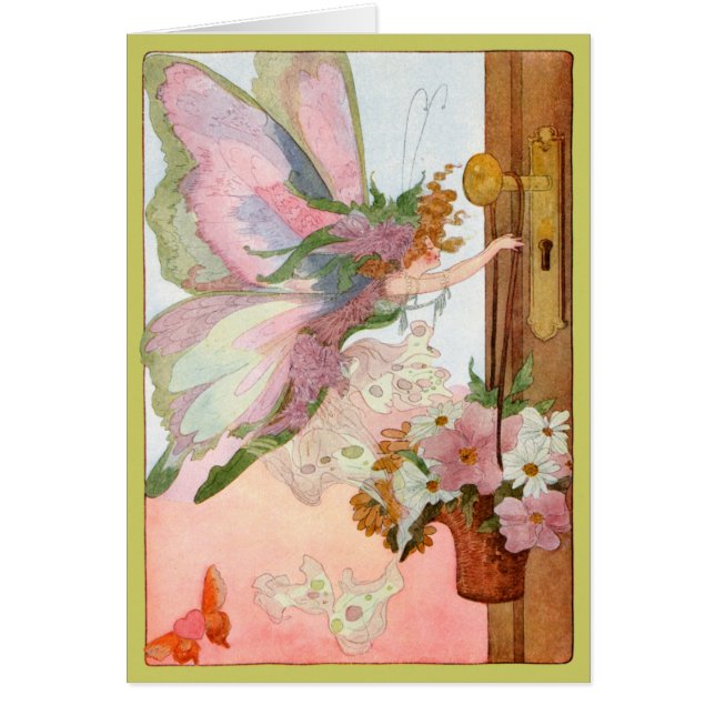 Watercolor-Feen alle Occation Karten (Vorne)