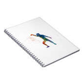 watercolor fencing notizblock (Rechte Seite)