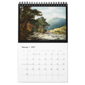 Watercolor Fine Art 2024 Beautiful Wall Calendar Kalender (Feb 2027)