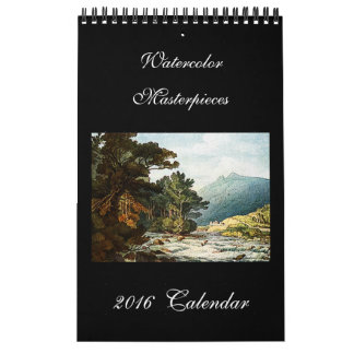 Watercolor Fine Art 2024 Beautiful Wall Calendar Kalender