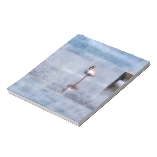 Watercolor Flamingo Notizblock (Rotiert)