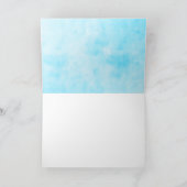 Watercolor Flamingo Pink Blank Greise (Innenseite)