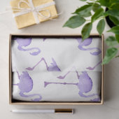 Watercolor Flamingo Series Design 11 Seidenpapier (Geschenk)